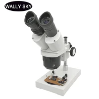 stereo microscope 20x 40x binocular microscope soldering smart phone repairing industrial microscope pcb inspection educational