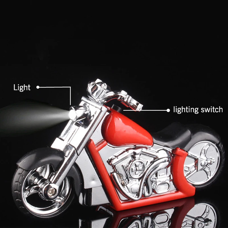 

Creative Jet Torch Lighter Motorcycle Shape Windproof Blue Flame Lighter Refillable Butane Gas Lighter Candle Lantern Camping
