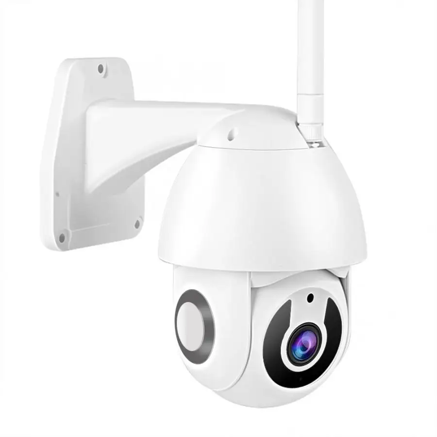 Wifi 1080P HD Tuya Водонепроницаемая камера ночного видения панорамная камера наблюдения с наклоном и зумом для ONVIF 100-240V