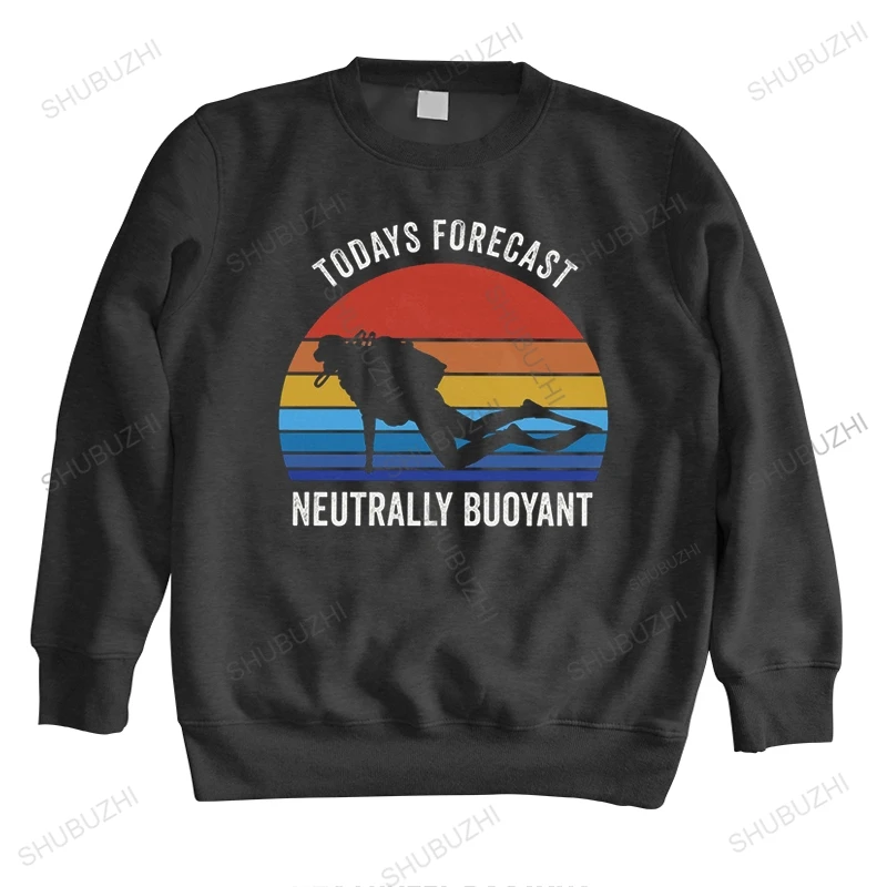 

Забавная Толстовка для погружения с аквалангом, мужские повседневные свитшоты с нейтральным плаванием для дайвинга и дайвинга, крутая хлоп...