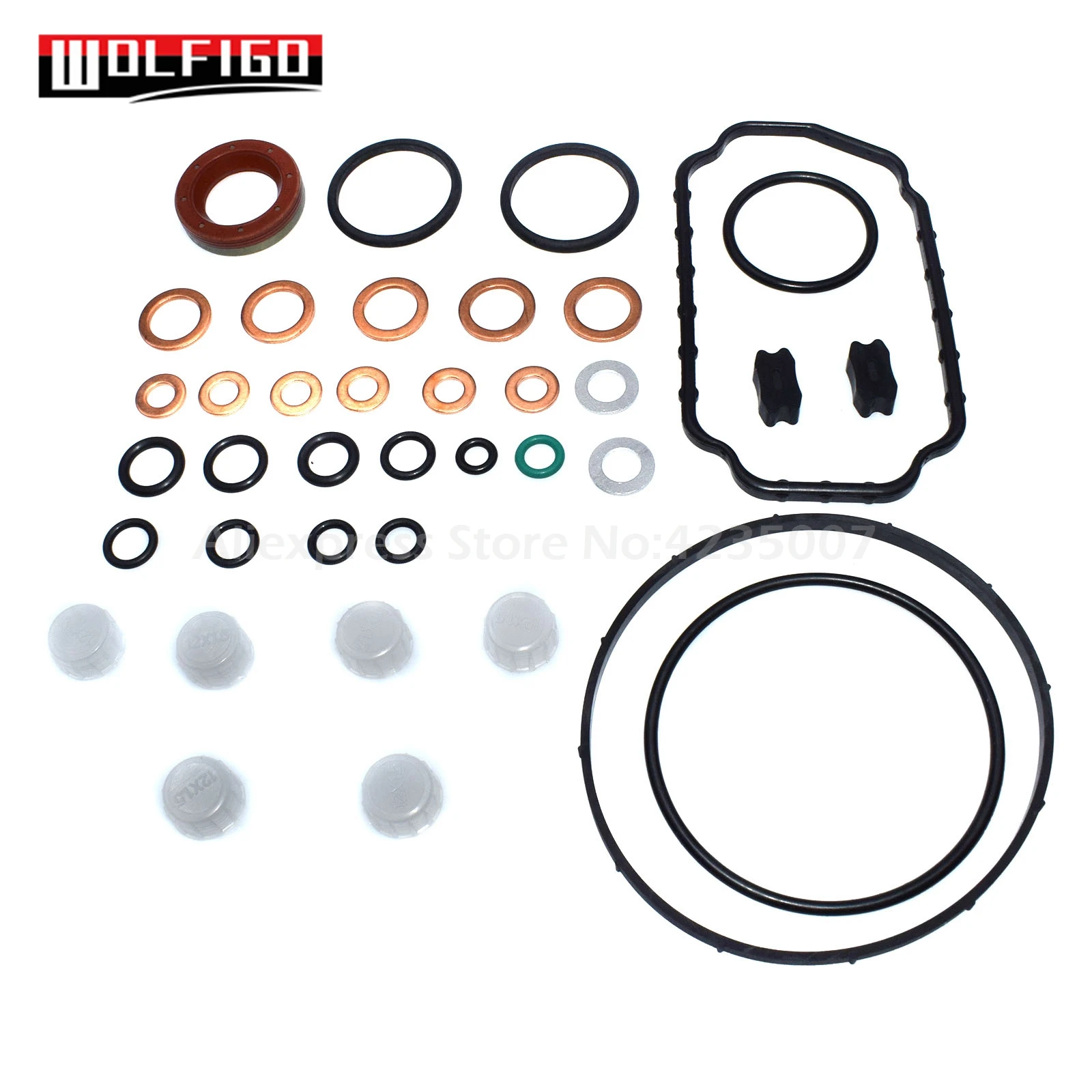 WOLFIGO New 068198620 Diesel fuel pump repair gasket For Alfa Romeo Dodge 5.9L 1467010059 81965026012 7701201419 | Автомобили и