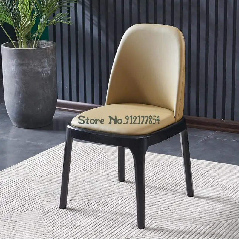 Светильник лый Коричный современный минималистичный домашний стул из твердой