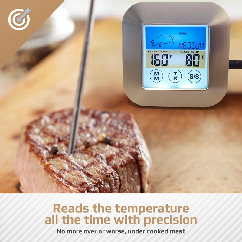 Термометр с 3 зондами водонепроницаемые температурные зонды идеальный термометр