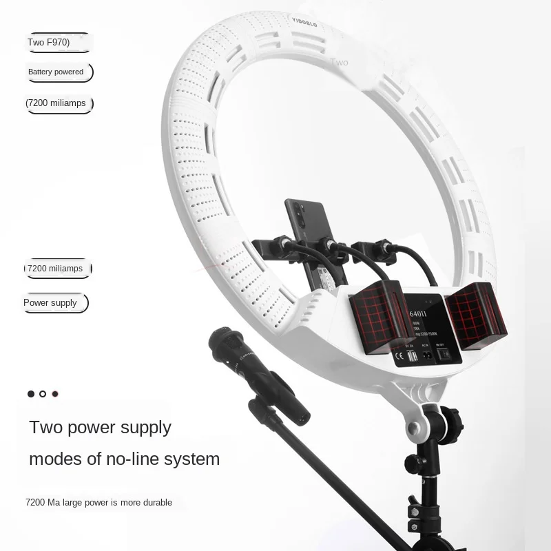 

22-inch luminous vibrato self-timer diode fill light online celebrity mobile phone living frame self-timer beauty circle photo l