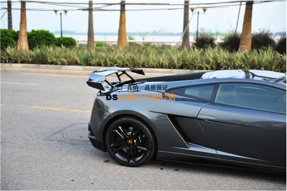 Углеродное волокно заднего крыла багажник выступ Спойлеры подходит для Lamborghini GALLARDO LP550 LP560 LP570 спойлер 2008 2009 2010 2011 2012 2