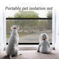 pet dog fence door safety children isolation net folding pet products dogs accessoires stairs assembly child safety net firm