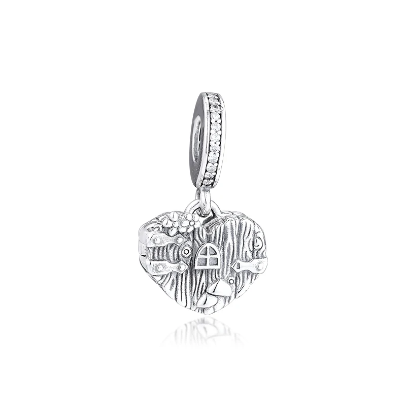 

Bracelets Beads For Jewelry Making Home Sweet Heart Dangle Charm Authentic 925 Silver Jewelry Fits Charms Bracelets For Woman