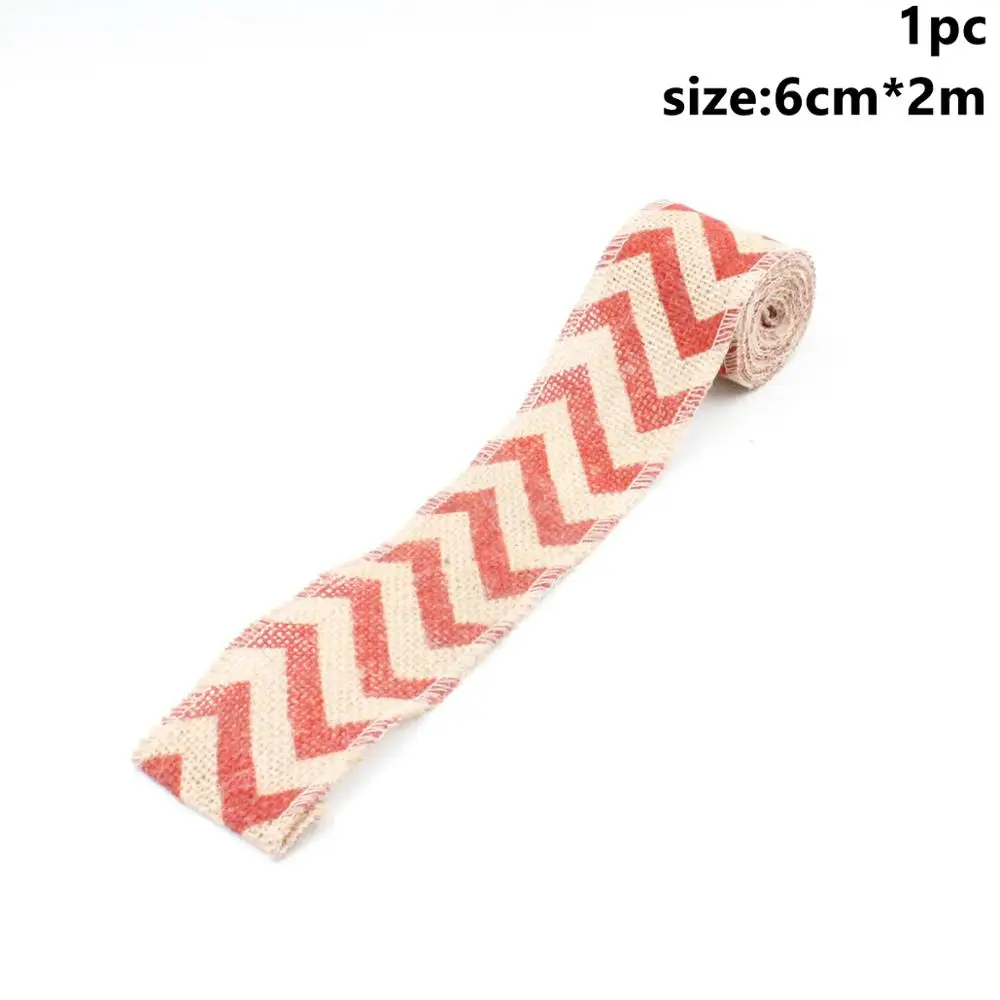 6CMx2M Jute 3 Taoup DIY 2 м Мешковина ленты винтажные Свадебные аксессуары сизаль кружева джутовые Hessian деревенские свадьбы и мероприятия вечерние сувениры на день рождения - Цвет: 6CMx2M Jute 3