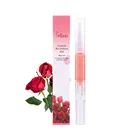 Розовое питающее масло для ногтей 5 мл, ручка для лечения Ногтей, 15 запахов, восстанавливающее Масло для кутикулы, предотвращение угрей, Гель-лак для ногтей, питает кожу