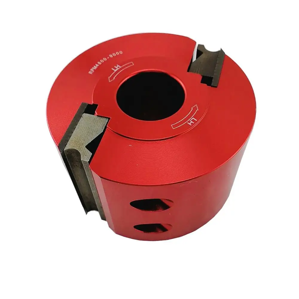 値段 LIVTER Back Corrugated Spiral Cutter Head Spairl Planing Cutter Head Helical Cutter For Spindle Machine 4-side 4T