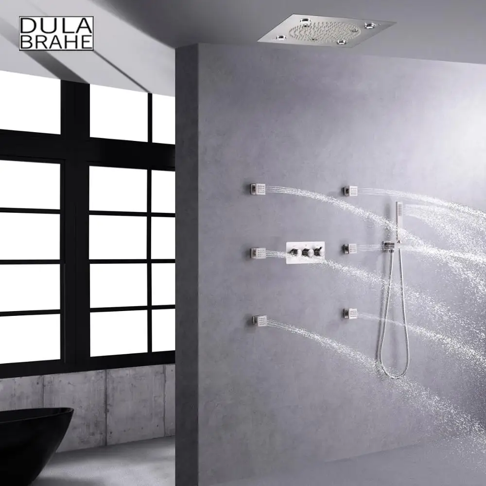 DULABRAHE Ванная комната смеситель для душа набор Ceil установлен 12 дюймов