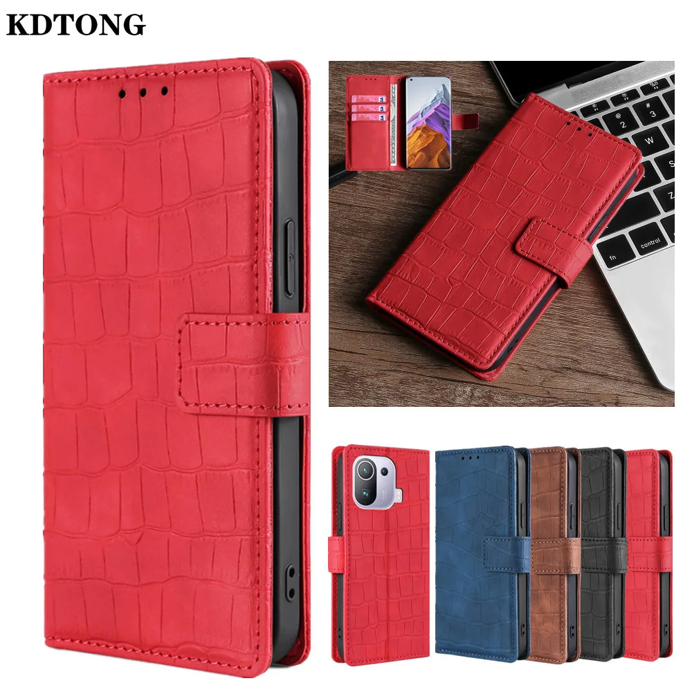 

Mi 11 Lite Leather Case for Xiaomi 11i 10T Pro Note 10 10i 10 Ultra Poco X3 F3 M3 Cover Flip Wallet Card Holder Phone Fundas