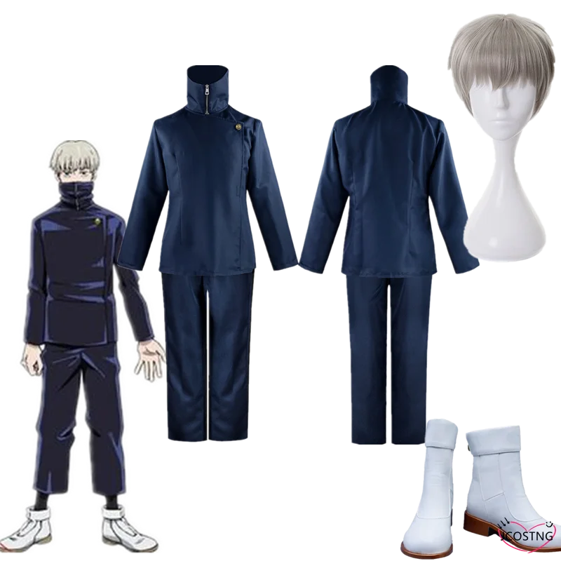 Аниме Косплей Костюм юютсу кайсен косплей сапоги короткие Рождественские парики