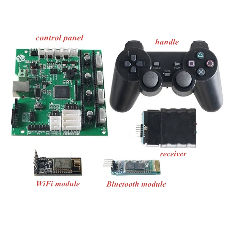 С комплектом управления полностью металлическое колесо 100 мм Mecanum умный