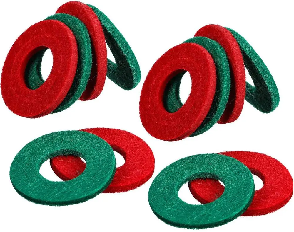 

12/30Pcs For Battery Terminal Anti-corrosion Washers Car Fiber Battery Terminal Protector Gasket Pads Red &Green Car Accessories