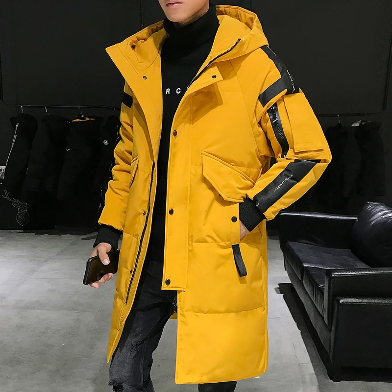 Teens New Winter Men's Down Jacket Stylish Male Down Coat Thick Warm Man Clothing Brand Men's Apparel Warm Parka enlarge