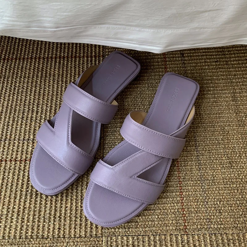 

fashion design shoes women summer sandals women flat shoes fashion comfortable cow leather casual rubber shoes ladies sandals