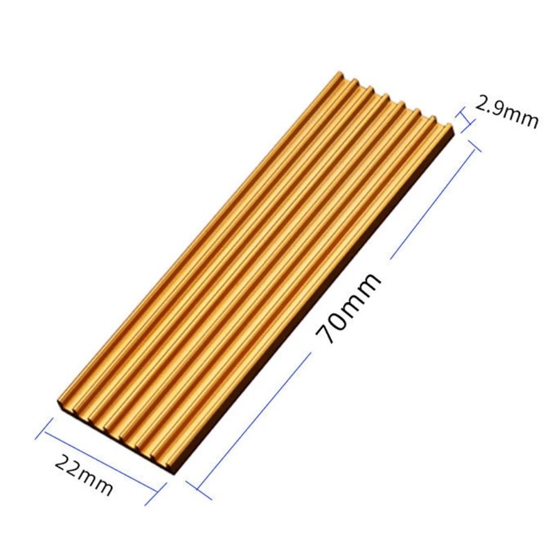 Простой в установке твердотельный жесткий диск N84B радиатор M.2 SSD NVMe для