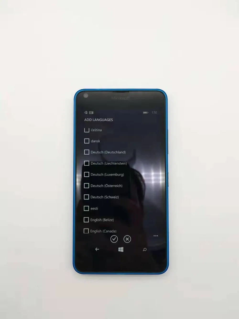 microsoft Lumia 640 8MP камера четырехъядерный 8 Гб ПЗУ 1 ГБ ОЗУ мобильный телефон LTE FDD 4G 5," 1280x720