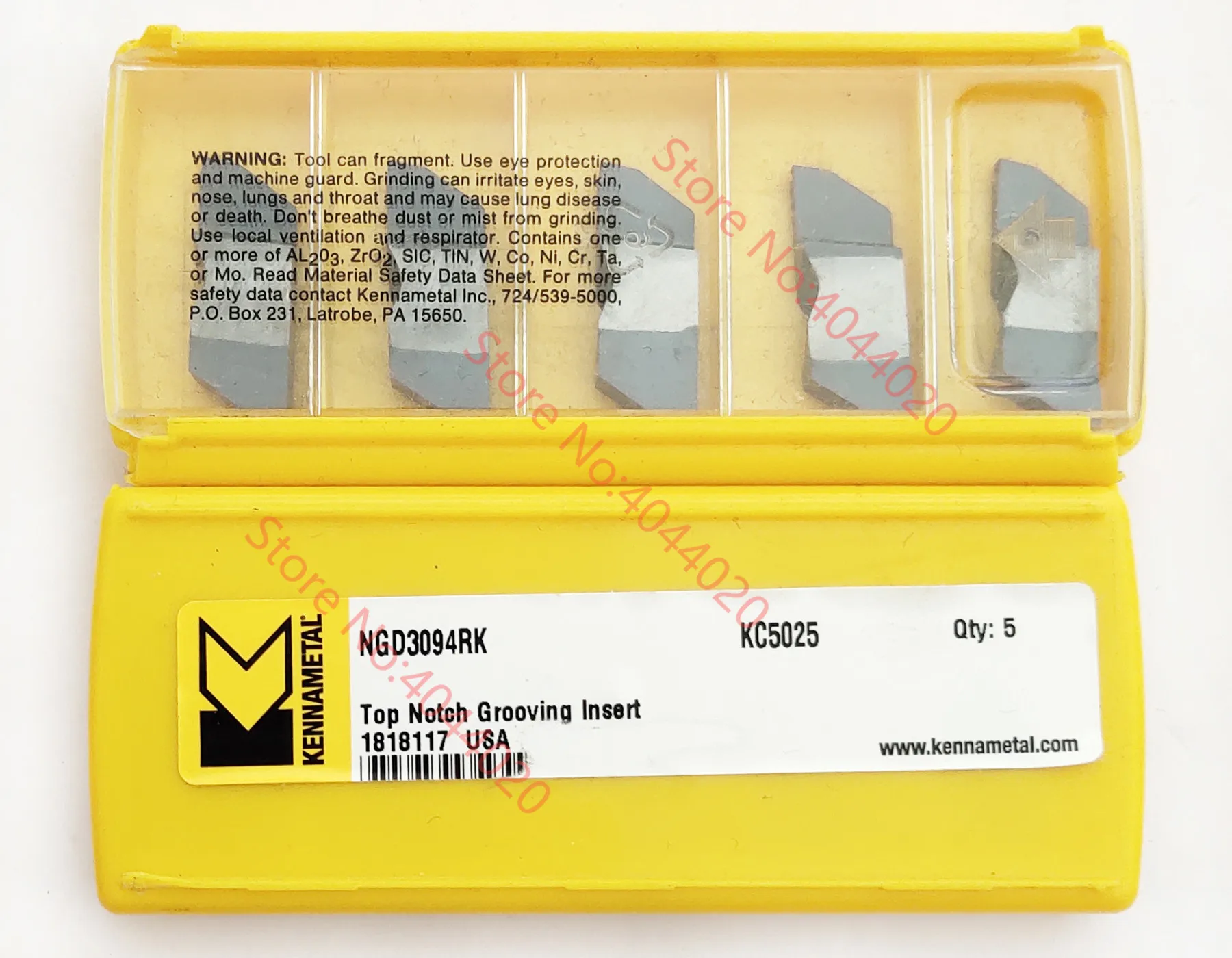 DNMG150608RP KC9110 DNMG442RP карбидные вставки 10 шт. Kennametal | Инструменты