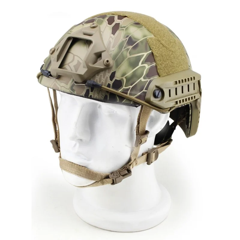 

Wosport Military Camouflage Fast Helmet ABS Tactical Assault Helmet For Paintball Airsoft