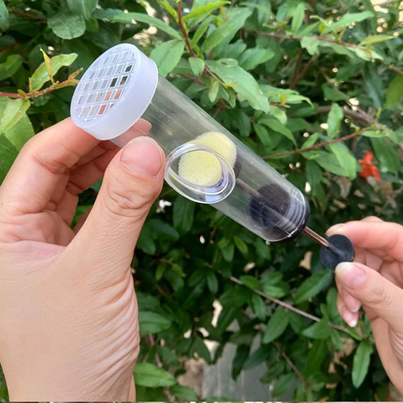 

Practical Non Toxic Catcher Apiculture Durable Labeled Tools Plastic Marker Bottle