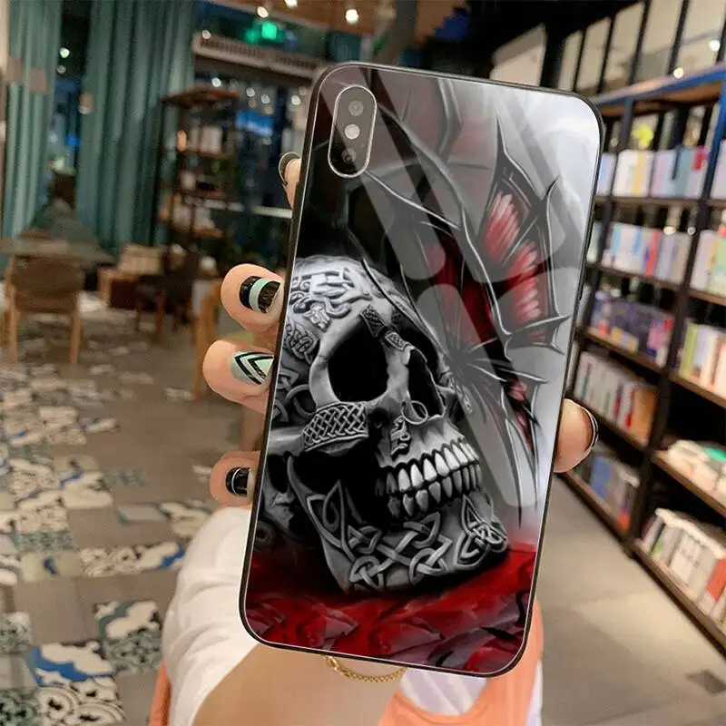 Чехол для iPhone 11 Pro XR XS MAX 8 X 7 6S 6 Plus SE 2020 закаленное стекло | Мобильные телефоны и