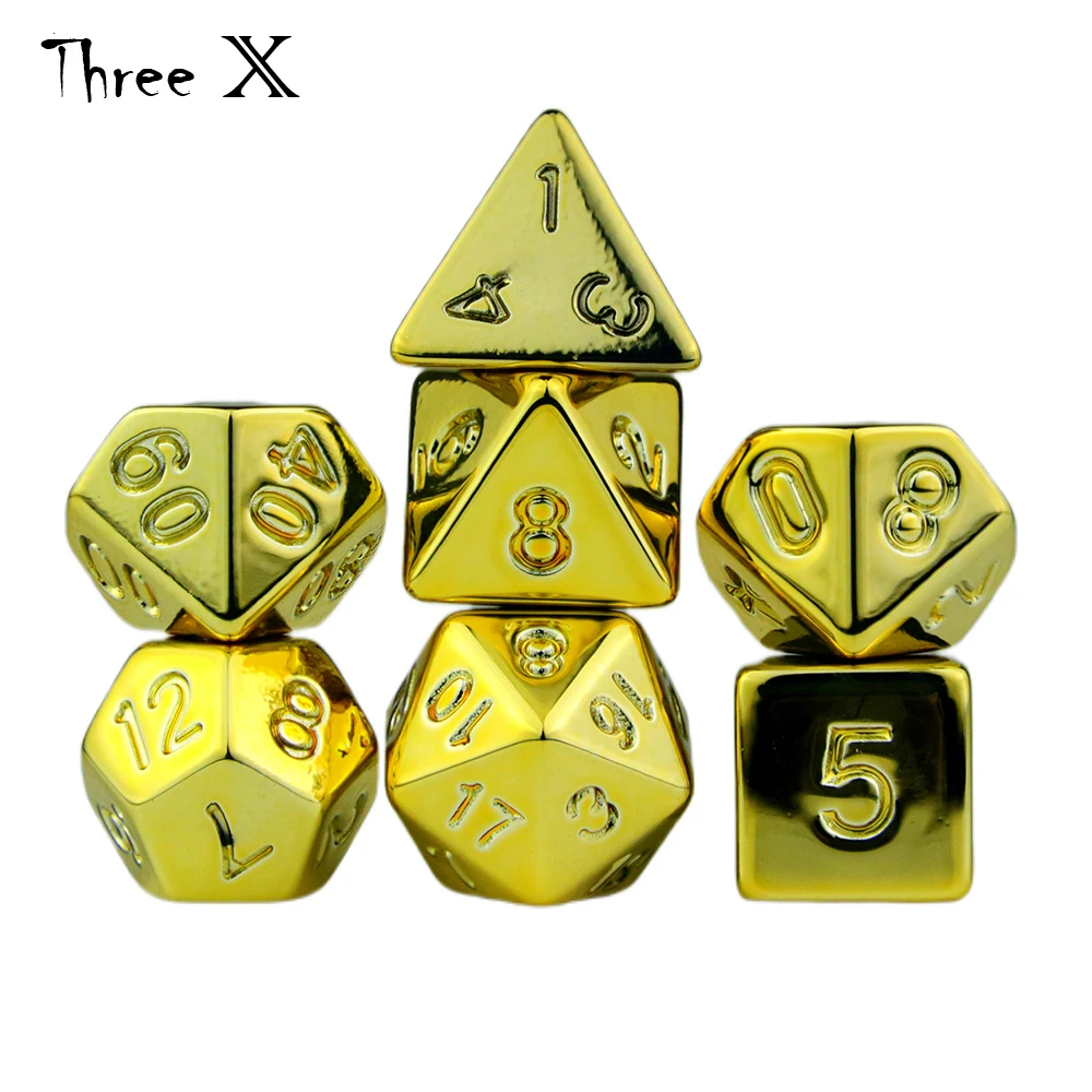 Dnd Rpg TRPG Hot Dazzling New Creative Shinny Dados D4 6 8 10 10% 12 20 Polyhedral Dice Set Board Game educational Accessories | Спорт и