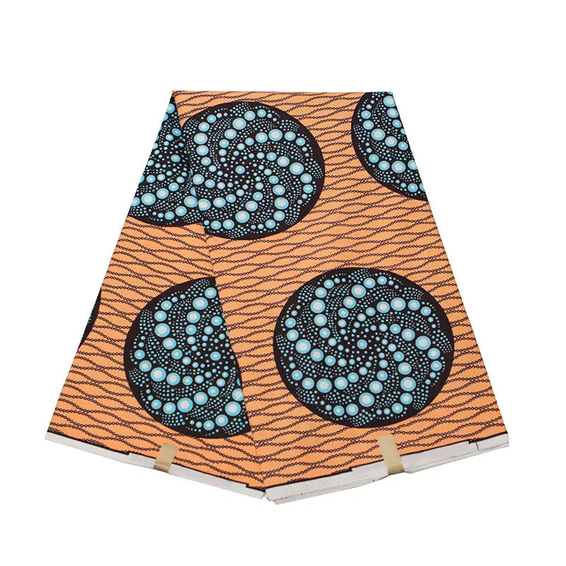 Африканский Анкара батик с принтами ткань реальные воск для шитья Материал 100%