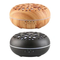 350ml usb humidifier essential aroma oil diffuser ultrasonic wood air humidifier mini mist maker led light