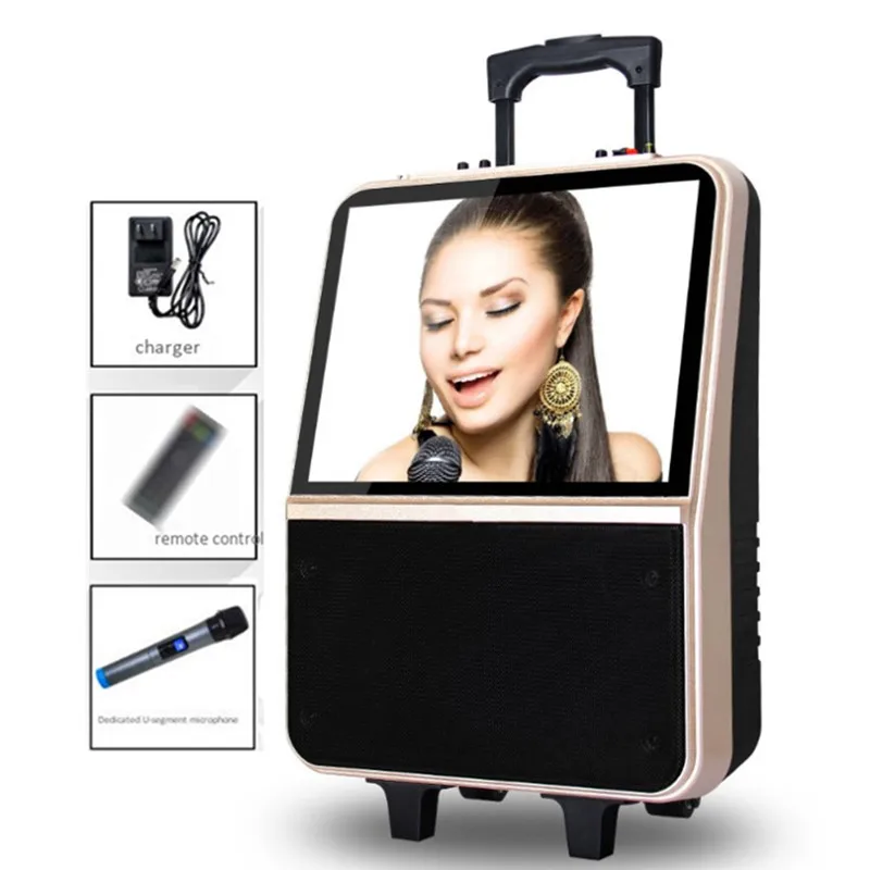 Портативный видеоплеер для караоке с Bluetooth и поддержкой Wi-Fi | Электроника