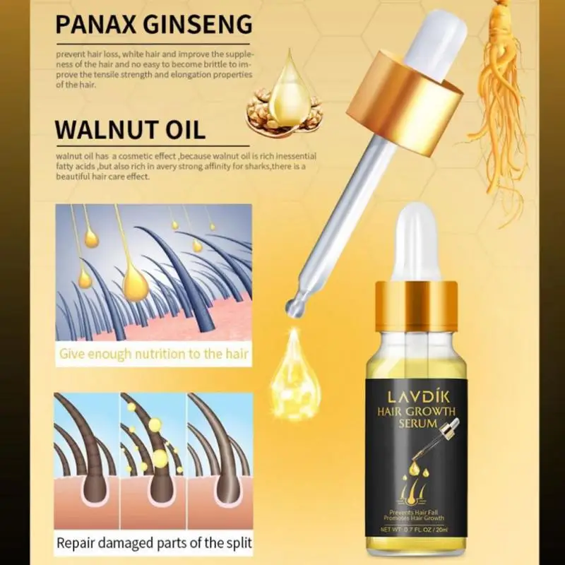 

Promote Hair Growth, Prevent Hair Loss, Nourish Hair, Deep Repair Hair Follicles, Hair Care Essence