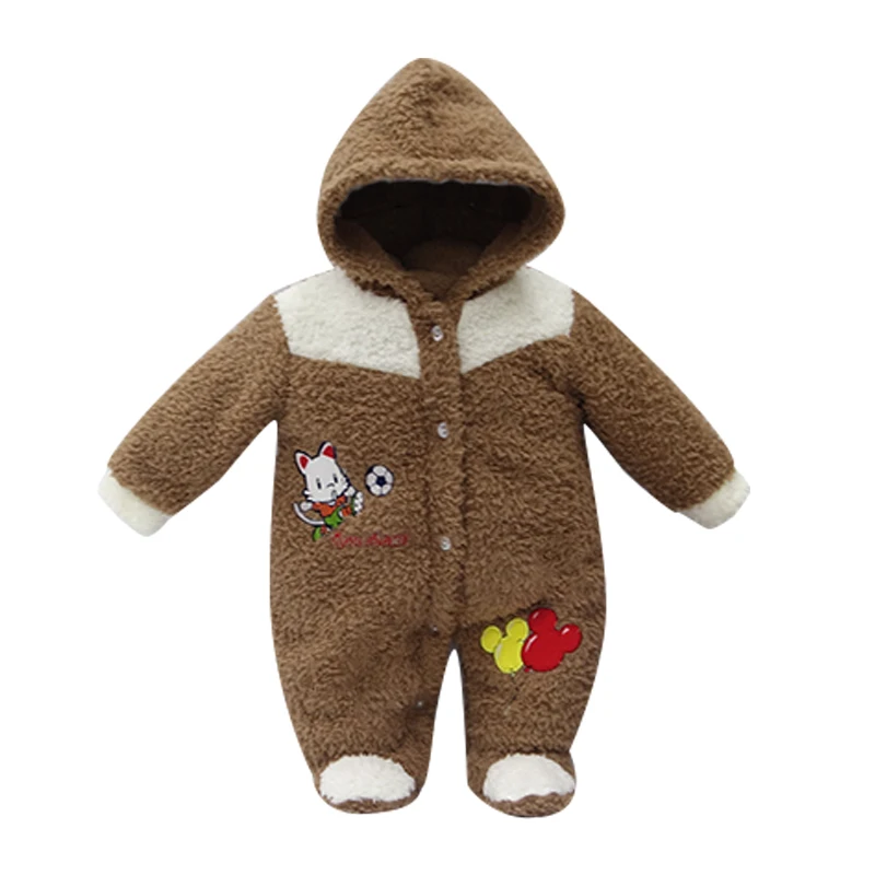 2021 весенне зимняя популярная Коралловая флисовая толстовка комбинезон детская