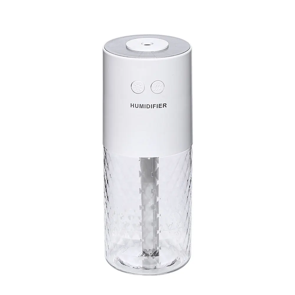 

Portable Wireless Humidifier Crystal Projection Lamp Air Humidifier USB Car Home Mini Water Diffuser Purifier Mist