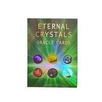 new tarot eternal crystals oracle cards divination fate tarot deck entertainment parties board game and pdf guidebook