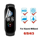 Защитная пленка из ТПУ Для Xiaomi MiBand 6, 5, 4, 3, нанопленка с защитой от взрывов и царапин, защитное покрытие для HD-экрана, аксессуары для часов