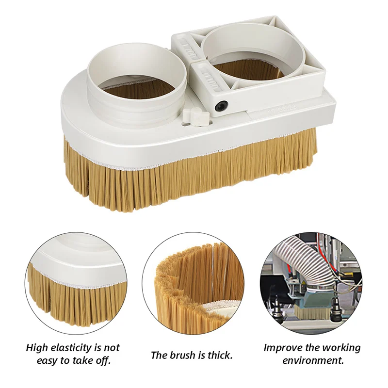 Щетка для сбора пыли с ЧПУ диаметром 70 100 мм пылесос Легкая очистка фрезерного