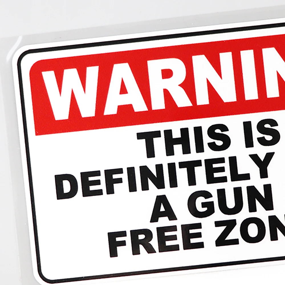 Автомобильная наклейка YJZT 14 7 см × 9 3 предупреждение это определенно не пистолет с