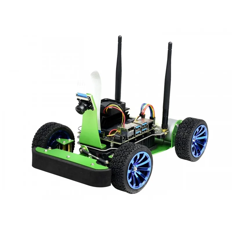 

JetRacer AI Racing Robot Kit Powered by Jetson Nano, Supports Deep Learning Self Driving Visual Road Following