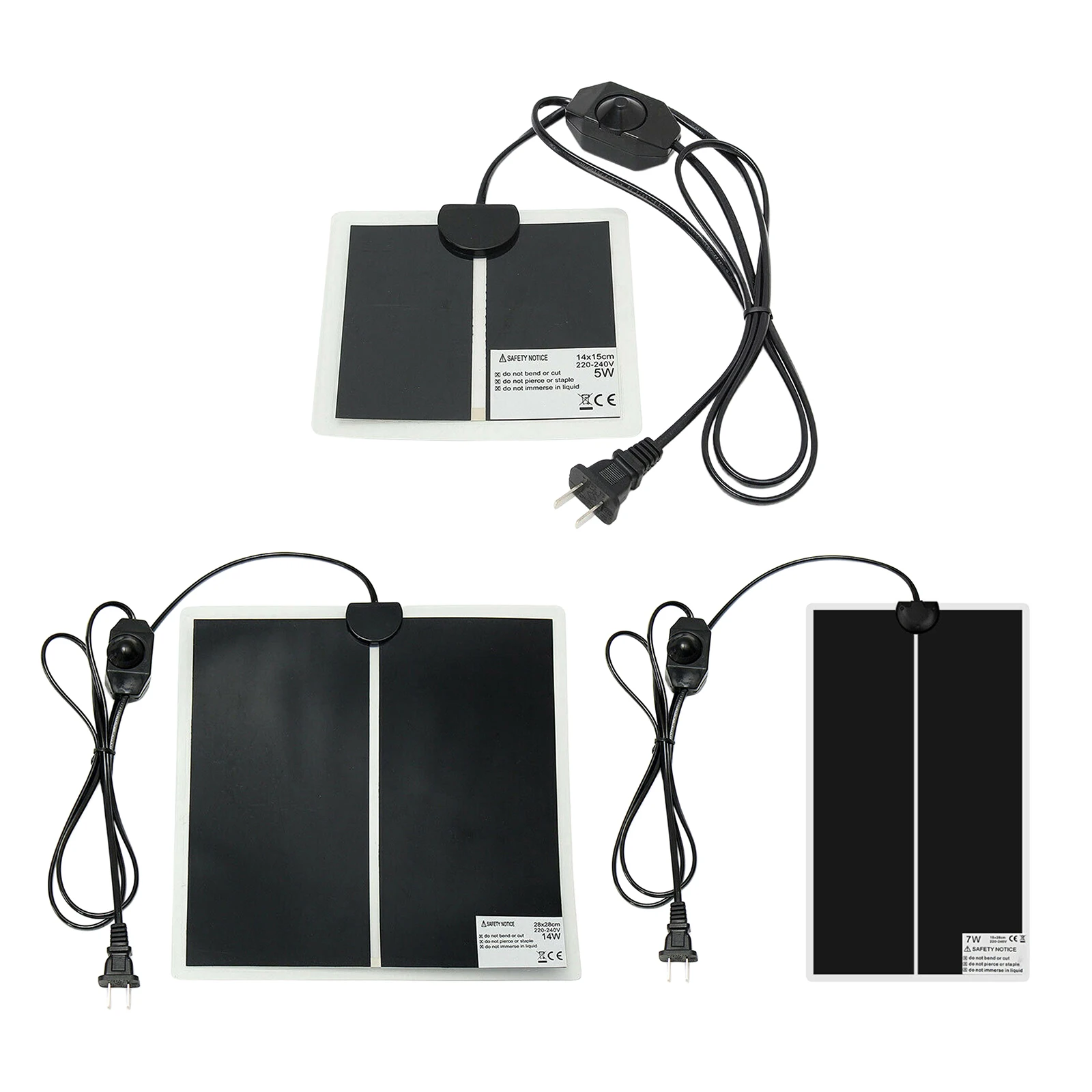 Нагревательный Коврик для рептилий подогреватель бака с контролем температуры