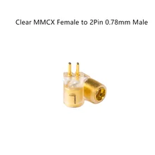 OE Audio CIEM 2Pin 0.78mm to MMCX/MMCX to 2Pin 0.78mm Mini Earphone Plug Cable Adapter Earphone Accessories