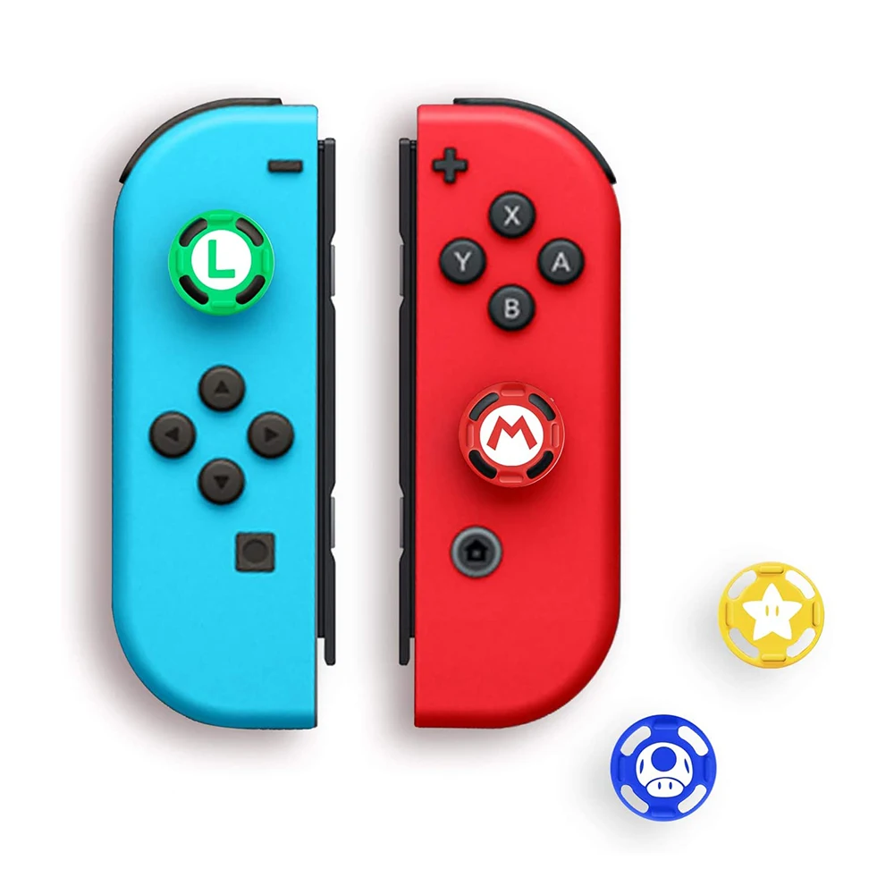 4 шт. силиконовые колпачки для джойстика Nintendo Switch/Lite/OLED | Электроника