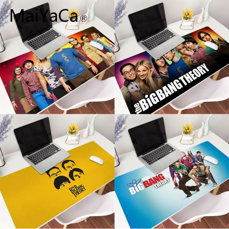 

MaiYaCa The Big Bang Theorys Mouse Pad Gaming Accessories Mousepad Desk Mat Anime Mouse Pad 35*60cm For Pc Gamer Completo