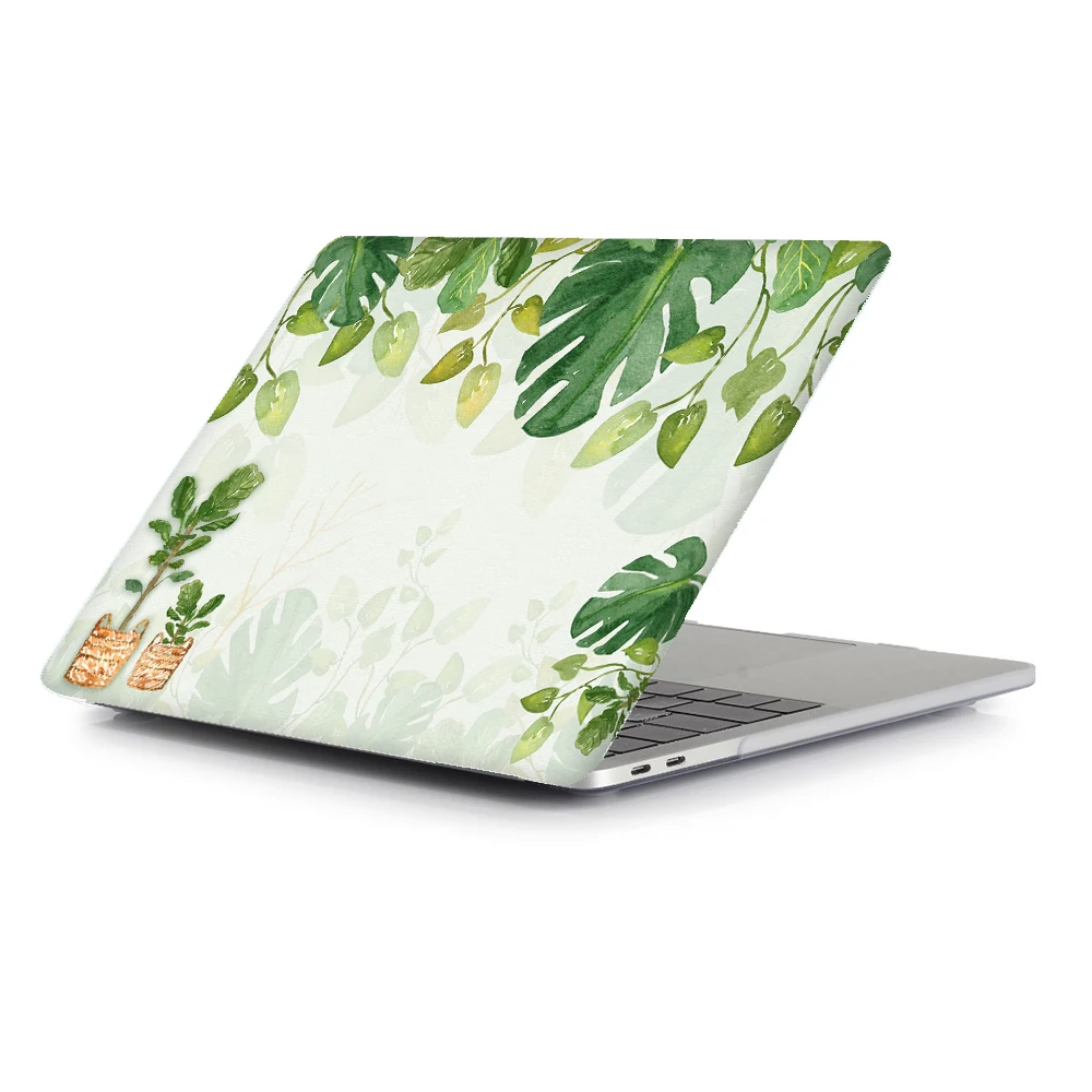 Чехол для ноутбука с цветами для MacBook Touch ID Air 13 A1932 для MacBook Air Pro retina 11 12 13 13,3 15 touch bar A2159+ чехол для клавиатуры