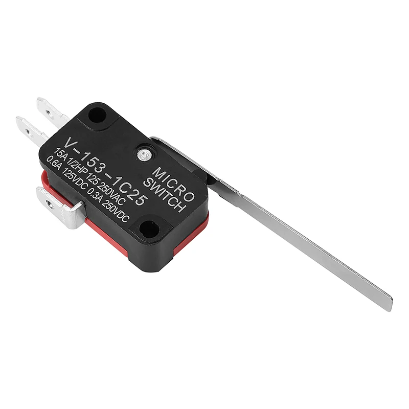 10 шт./лот точный строчный концевой выключатель длинный прямой Шарнирный рычаг