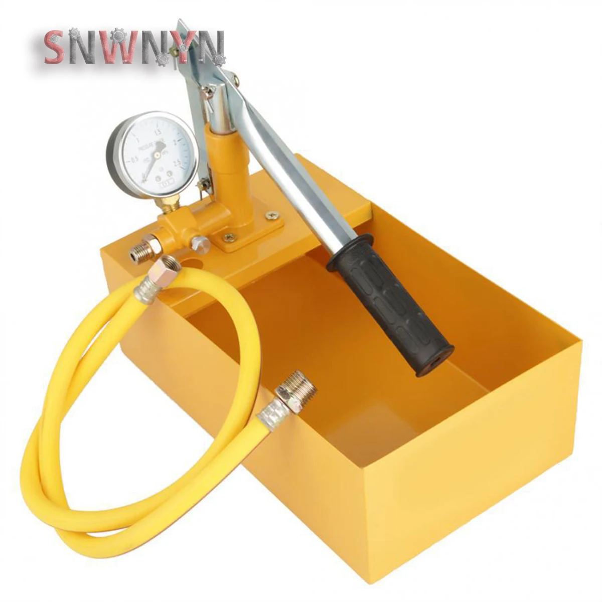 

Ручной гидравлический насос, 2,5 МПа, 25 кг, со шлангом G1/2"