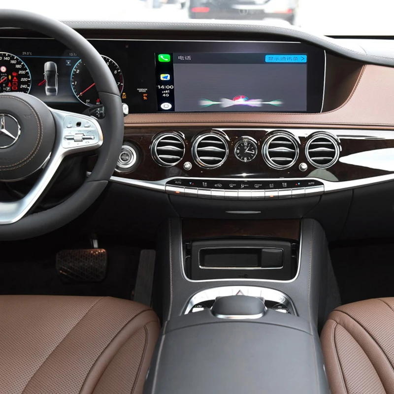 Sinairyu беспроводной Apple Carplay Car play модифицированный S класс 15-19 NTG 5 W222 для Mercedes Android Auto