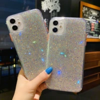 colourful shining diamond anti knock phone cases for iphone 11pro max 7 8plus x xr xsmax cover case