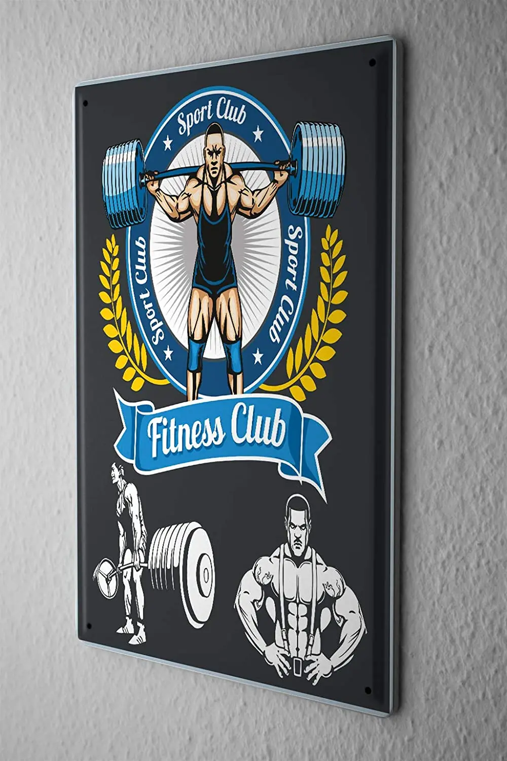 

SINCE 2004 Metal Plate Nostalgia Gym