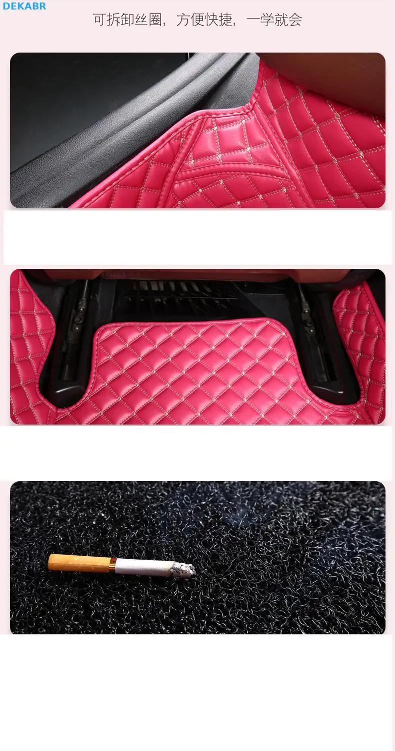 

Custom car floor mats for Mercedes Benz all models E C GLA GLE GL CLA ML GLK CLS S R A B CLK SLK G GLS GLC vito viano